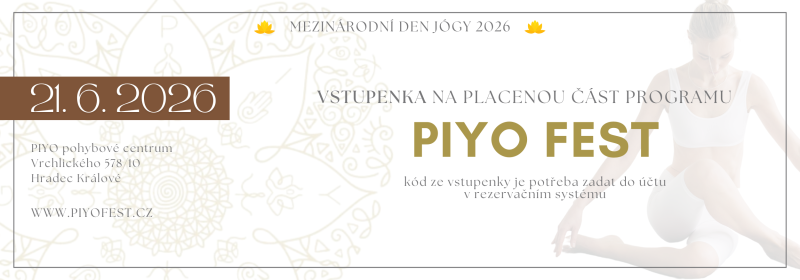 Voucher PIYO FEST 2026 (early bird)